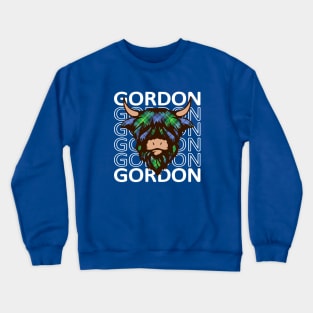 Clan Gordon - Hairy Coo Crewneck Sweatshirt